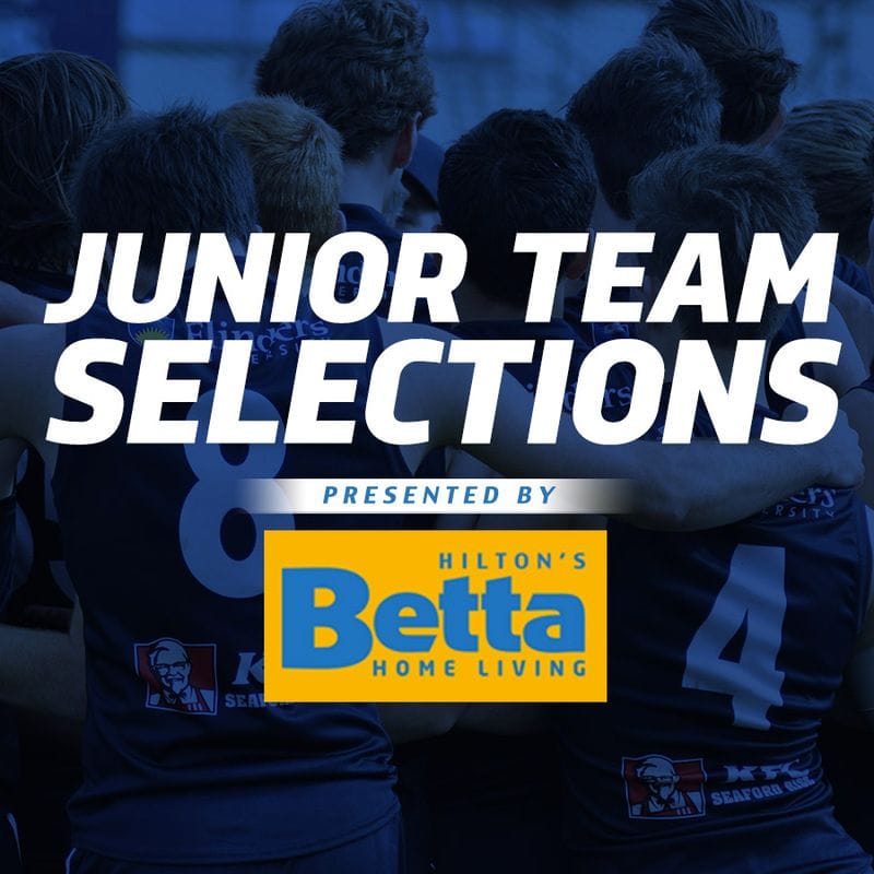Betta Teams: Juniors - U18 Round 14 Betta Teams: Juniors - U18 Round 14